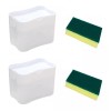 EGTMA Kit 3 Piezas Dispensadores De Jabón + Esponjas Para