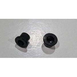 2 x Jura gasket nipple black 65818 for the insulating milk container