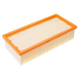 vhbw Set 2x Flachfaltenfilter kompatibel mit Kärcher NT 65/2 Eco Me Industriestaubsauger, Nass- und Trockensauger, Staubsauger - Filterelement