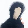 Sqzrpomddy Keychain Key Holder Cute Fluffy Rabbit Keyring Bag Dangle
