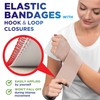 Premium Elastic Bandage Wrap - 3” (5pk) - Strong Compression