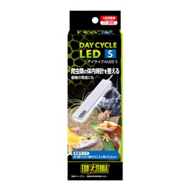 EXO TERRA Gex EXOTERRA Day-Cycle LED S, Illuminates Reptile Cages Brightly, Adjusts Your Body Clock, USB Power Supply, Intermediate Switch, Slim High Brightness LED, Thickness 0.3 inches (8 mm), Depth