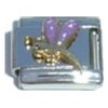 NewCharms Dragonfly Purple Italian Charm