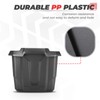 KEMIMOTO Center Underseat Storage Bin, Central Underseat Storage Box Compatible