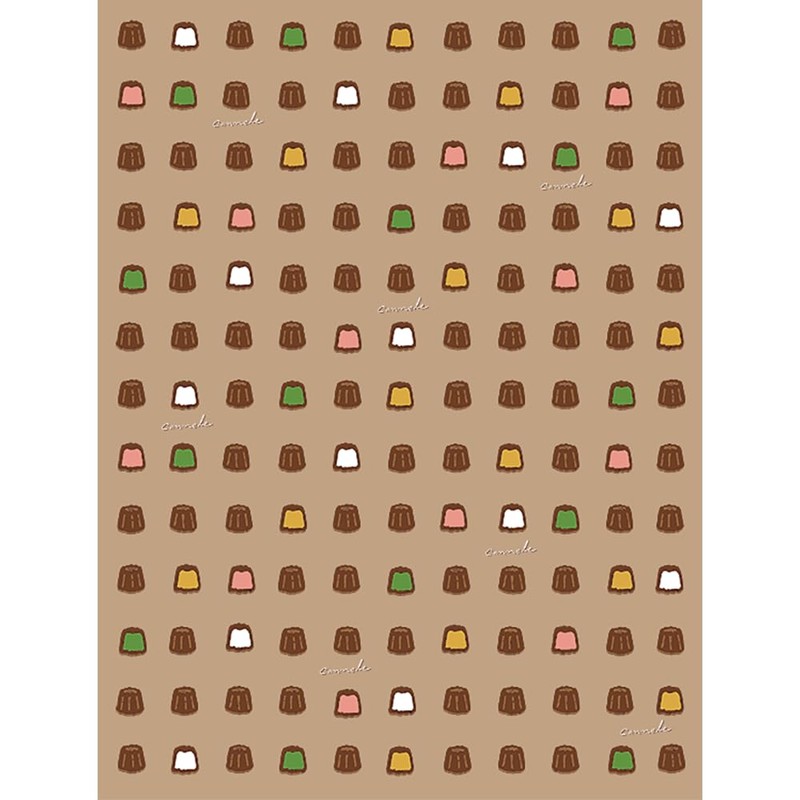 Hamamonyo, Tenugui Hankachi, Bean Canele, Braun