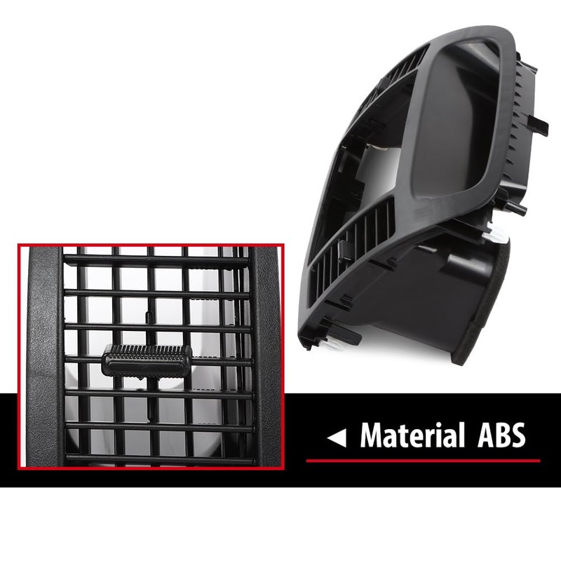 DOTCOM Upper Center Dash Trim Radio Bezel AC Air Vents