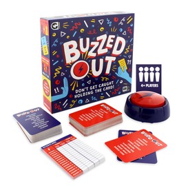 Ginger Fox Buzzed Out Card Game | Quick-Fire Guessing Card Games for Gatherings, Game Nights and More | Family Fun For Parties | Ages 14+ Years | Word Describing Easy To Play Game For 4+ Players