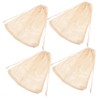 MAGICLULU Boil Seafood Bags 4pcs Cotton Pot Bags for Cooking