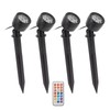 LED Landscape Spotlight Light Waterproof 360° Rotatable 13 Colors High