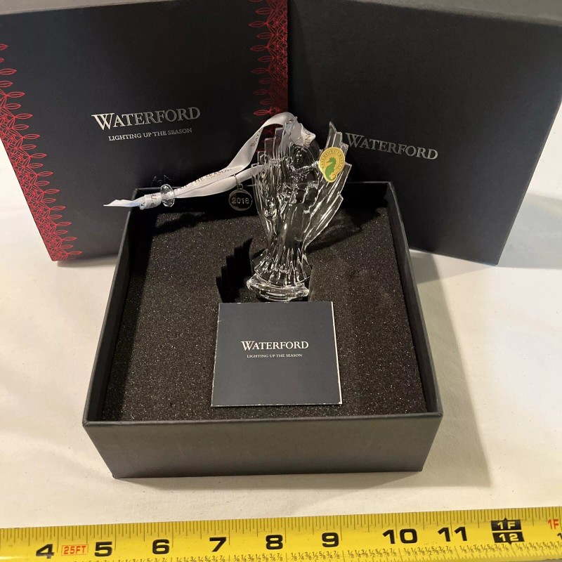 WATERFORD ANGEL NEW IN BOX LIGHTING UP THE SEASON ANGEL
