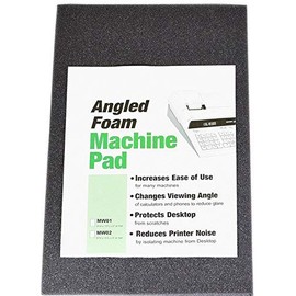 Monroe Systems for Business Foam Elevation Wedge for Medium-Duty Calculators, 9.7" x 8.2" x 1.8" MW01