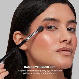 SIGMA Beauty Basic Eyes Brush Set Brush Women 7 Pc Set