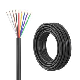 Firmerst 18/9 Solid Sprinkler Wire for up to 8 Valves System 30 Feet