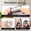 PHMING Set of 2 Folding Cups, Stainless Steel 150 ml,