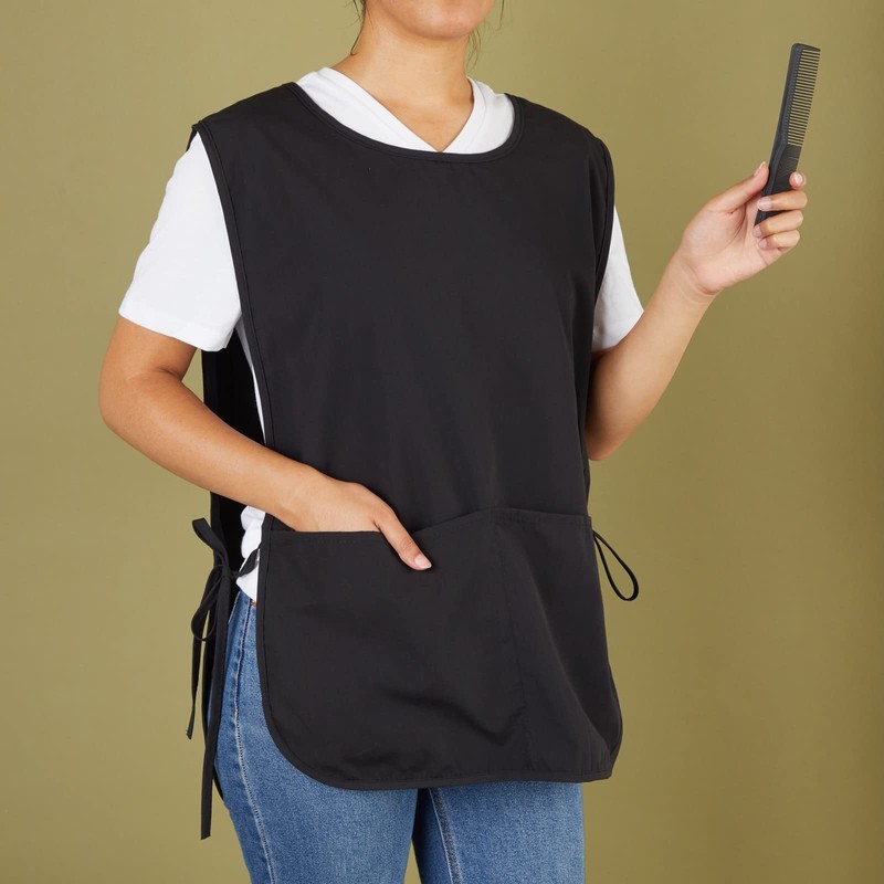 Cobbler Aprons with Pockets, Unisex Work Smocks (3 Pack, 19