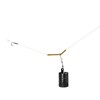 Feeder for Fishing, Metal Cage with Weights and Swivels, Snap,