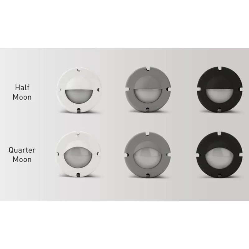 Jandy Pool Light Open, Quarter & Half Lens Cover. Black,