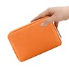 JINSI Small Makeup Bag Cosmetic Pouch Zipper Mini Tech Charger