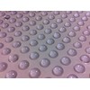 Small Clear 9.5mm (Dia) X 3.8mm (H) Round Cabinet and