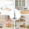 2 in 1 Stainless Steel Paper Towel Holder with Refillable