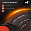 A-Premium Driver or Passenger Side Brake Dust Shield Compatible with