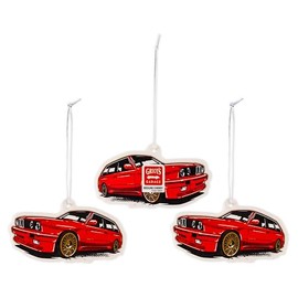 Griot's Garage 10831 Stinky-Be-Gone Hanging Air Fresheners - Redline Cherry (3-Pack)