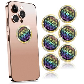 24K Gold Crystal Diamond Protection Cell Phone Stickers Smart Phone, Laptops, Tablets, All Devices（6 pcs）…