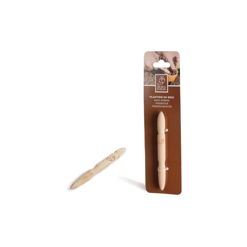 Esschert Design Wooden Dibber Plant Aid 8 cm x 2