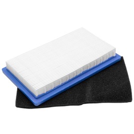 vhbw Filter Set Compatible with John Deere X300 with FH491V Motor Lawn Mower Engine - 2x Replacement Filters (1x Air Filter, 1x Pre Filter)