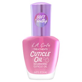L.A. Girl Lavender Nourishing Cuticle Oil, Fast-Absorbing Formula, 0.47 fl oz, Strengthening Treatment GNT38G