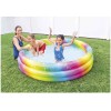 Intex Alberca Piscina Inflable Redonda Arcoiris 3 Aros Intex 58449