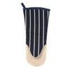 C'est Ca Butchers Stripe Gauntlet, Navy and White Stripe