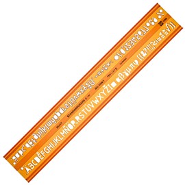 7mm Schriftschablone Zeichenschablone Technisches Zeichnen Brief Schrift Schablone Zeichenschablone