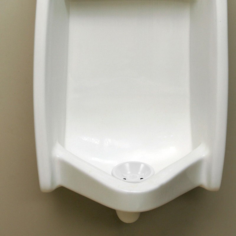 2pcs Urinal Drain Cover Bathroom Urinal Filter White Urinal Strainer