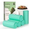 Small Compostable Trash Bags 1.6 Gallon Trash Bags, EcoSilva 125