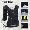 Trinkweste, Rucksack mit 2 l Wasserblase oder 470 ml weicher