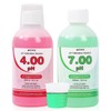 pH Calibration Solution 4.00+7.00, 250 ml (8.4 fl.oz) Each: pH