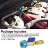 HVAC Core Removal Tool, Valve Core Quick Remover Installer Tool