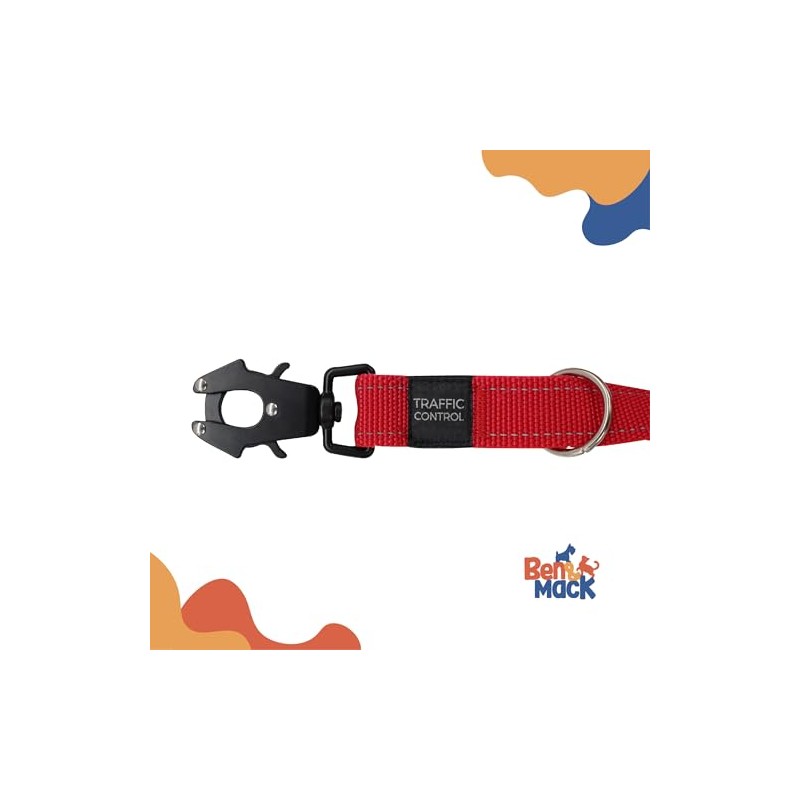 BEN&MACK Correa para Perro Ajustable 4 en 1, Collar con