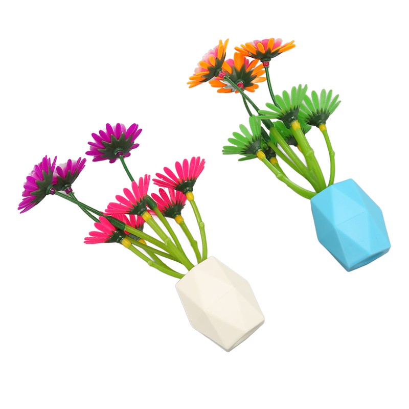 Fish Tank Flower Decoration Simulation Luminous Aquarium Artificial Plants Decoration