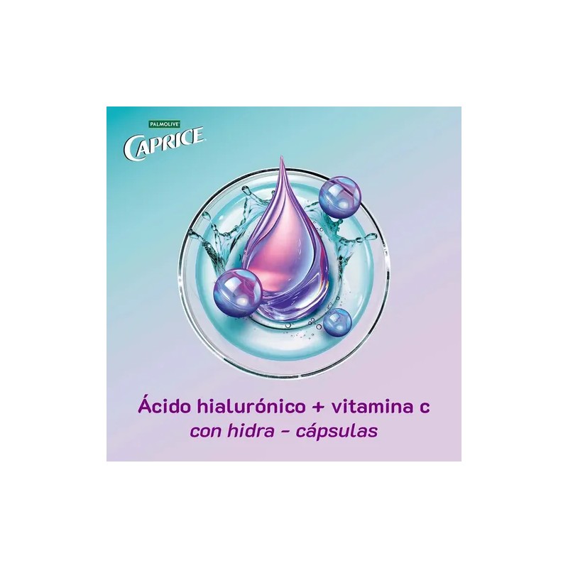 Shampoo Ácido Hialurónico + Vitamina C 750 Ml Caprice
