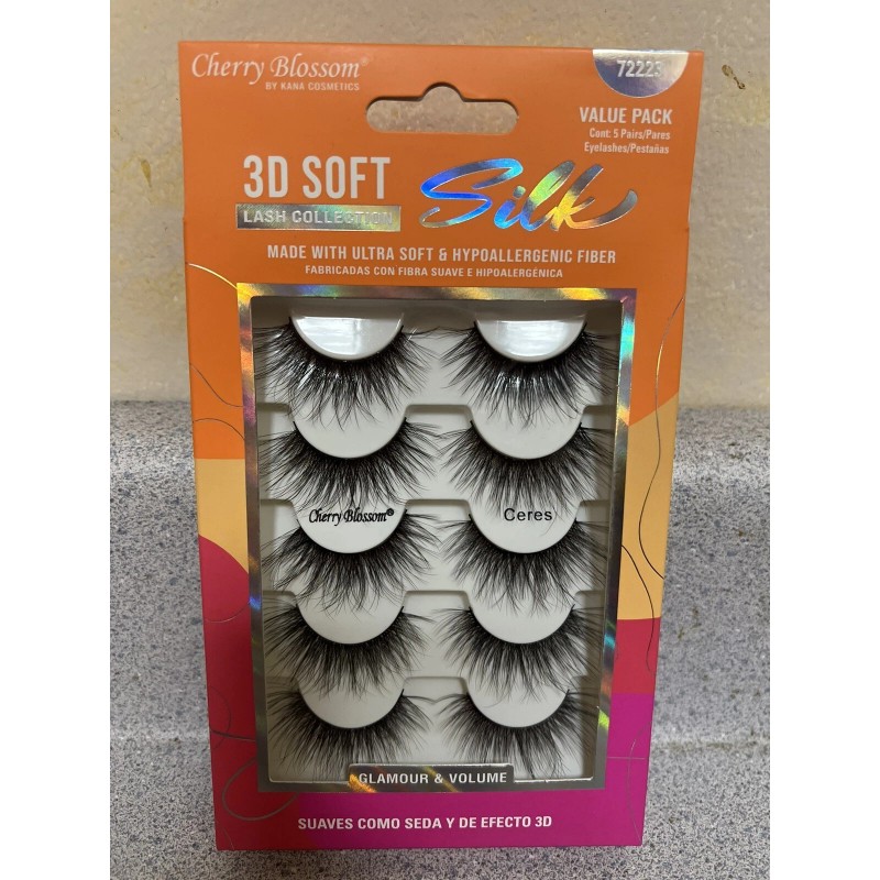 Cherry Blossom 3D Soft Lash Collection 5 Pair - Ceres