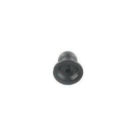 Valley Enterprises Black Replacement (Silicone) Earbud for Two-Way Radio Coil Tube Audio Kits