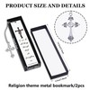 Zaamwoyy Christian Gifts, Metal Religious Bible Verse Bookmark, Inspirational Christian
