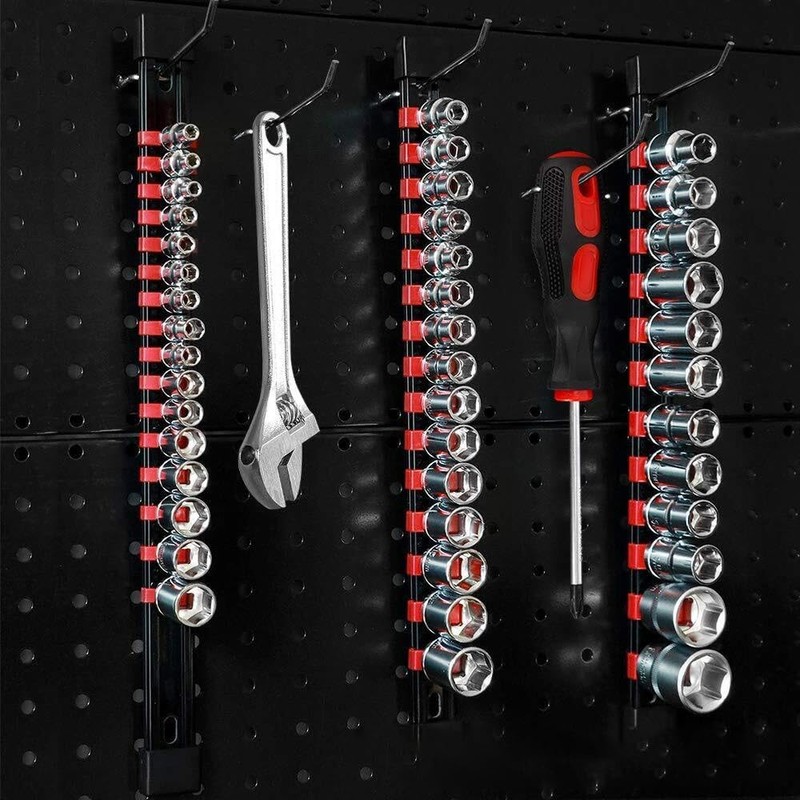 Hsthe Sea 3pcs Socket Organizer Set - Metric SAE Tool