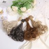 GLOBLELAND 5Pcs 5 Colors Doll Curly Wigs 100cm/40inch Doll Hair