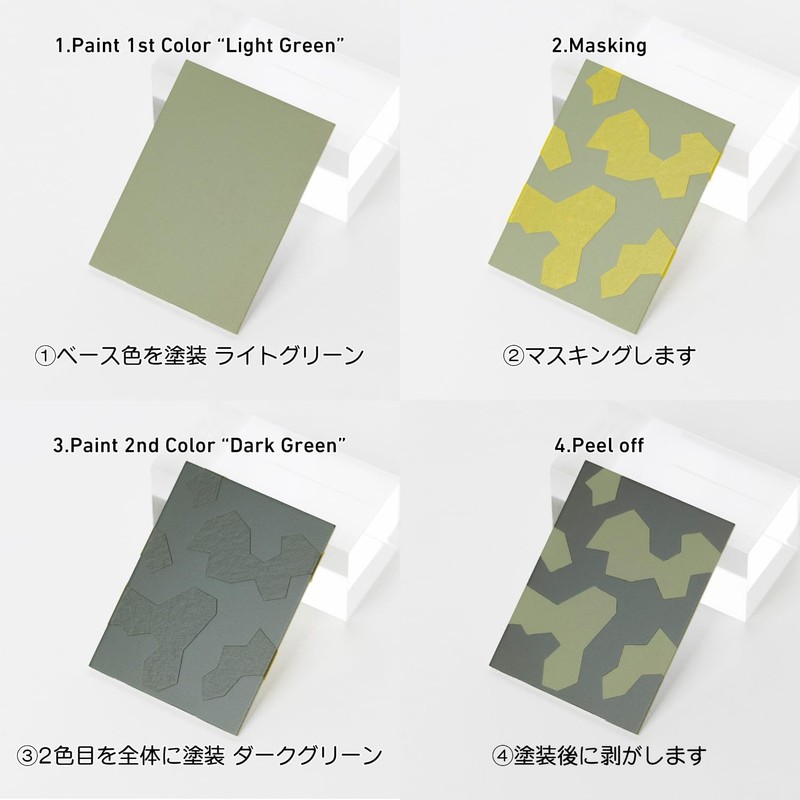 Haikyu Parts SPC-MSK2 Sprinter Camouflage Masking Stickers S2/M2 Plastic Models