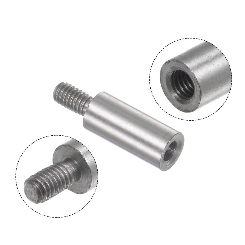 sourcing map 2pcs Dial Digital Indicator Extension Stem Rod 10mm