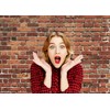 AIIKES 8X6FT Red Brick Wall Photography Backdrop Thin Vinyl Photo