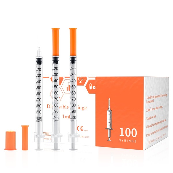 31 Gauge 1cc 5/16 inch Syringe - U 100 1ml